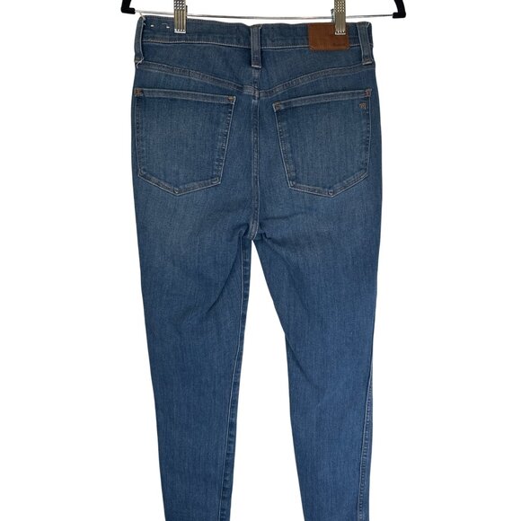 Madewell Roadtripper Jeggings Size 27 Cotton/Polyester Blend Blue Denim - Picture 11 of 15